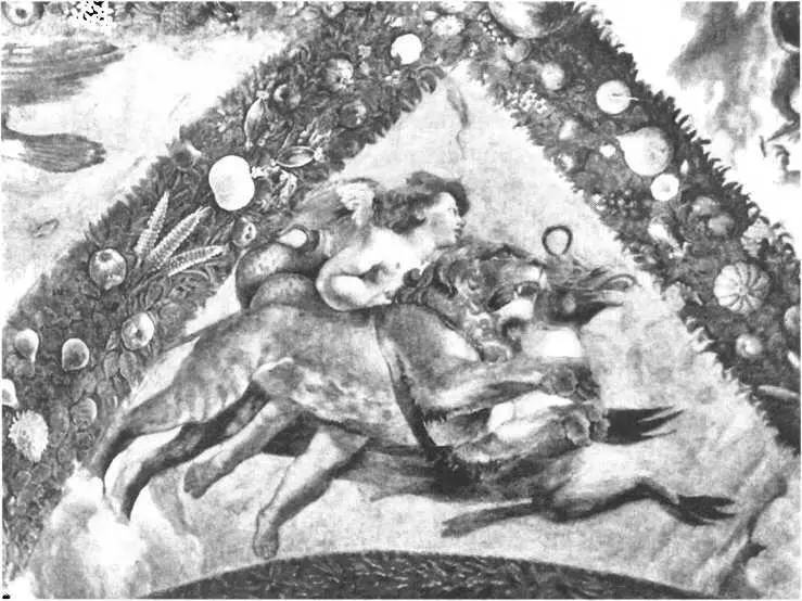 Рис 116 Потолок зала Амура и Психеи фреска 14 Взято из 12382 с 2627 - фото 114