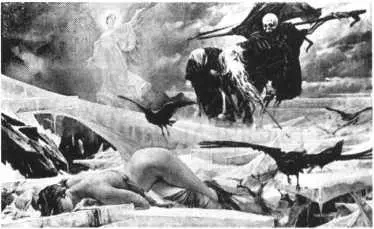 Рис 350 Агасфер на краю мира 1888 год Adolf HiremyHirschl Взято из - фото 335