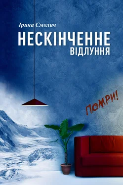 Ірина Смолич Нескінченне відлуння обложка книги