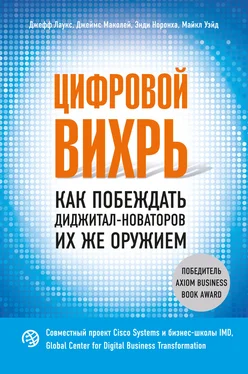 Майкл Уэйд Цифровой вихрь [Как побеждать диджитал-новаторов их же оружием] обложка книги