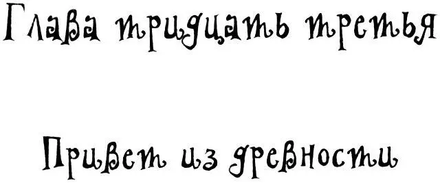 Глава тридцать третья Привет из древности Хгбыбылгыбл Гргыблбыбл Даже - фото 71