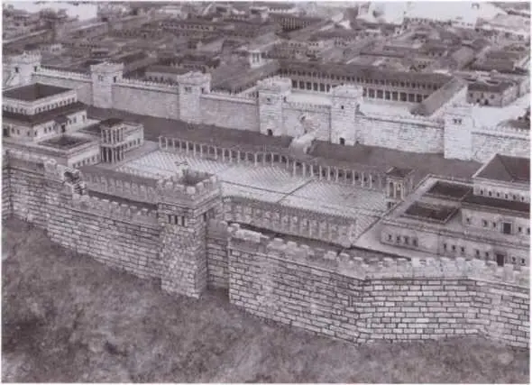 Макет дворца Ирода в Иерусалиме Иерусалим Музей Израиля Мариамна покидает - фото 20