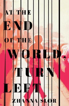 Zhanna Slor At the End of the World, Turn Left обложка книги