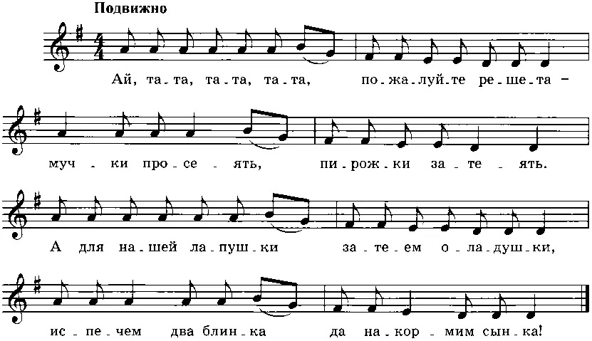 Если малыш опустит ложки или бросит прекратите пение со словами Ложки не - фото 64