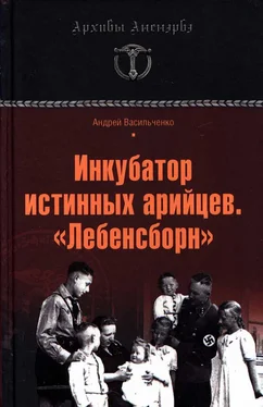 Андрей Васильченко Инкубатор истинных арийцев. «Лебенсборн» обложка книги