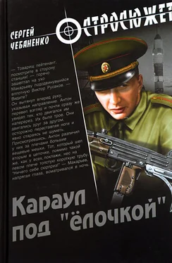 Сергей Чебаненко Караул под «ёлочкой» обложка книги