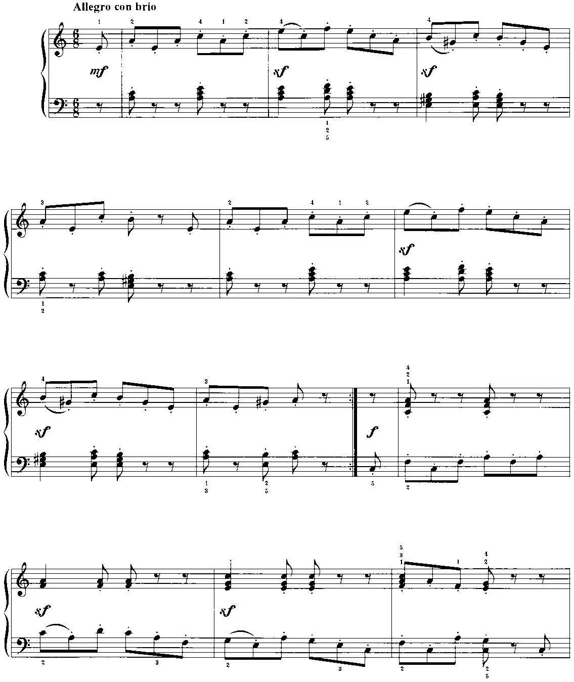 AVE MARIA Франц ШУБЕРТ Аранжировка Роберта ШУЛЬЦА - фото 29