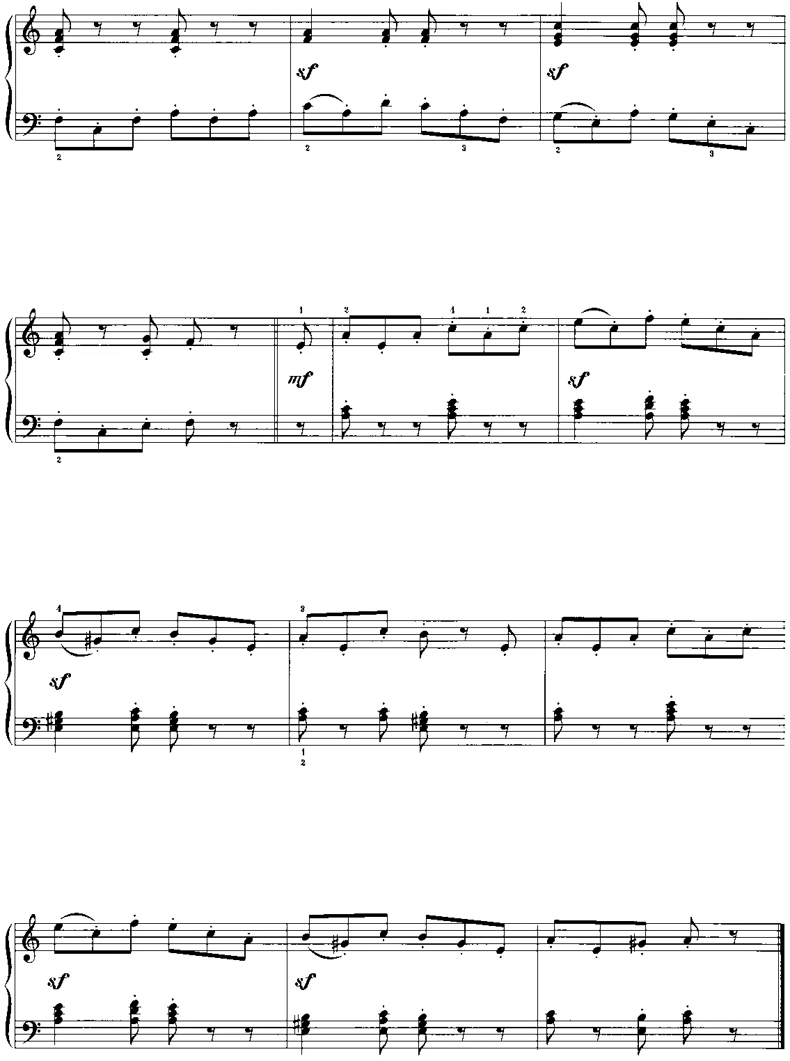 AVE MARIA Франц ШУБЕРТ Аранжировка Роберта ШУЛЬЦА - фото 30