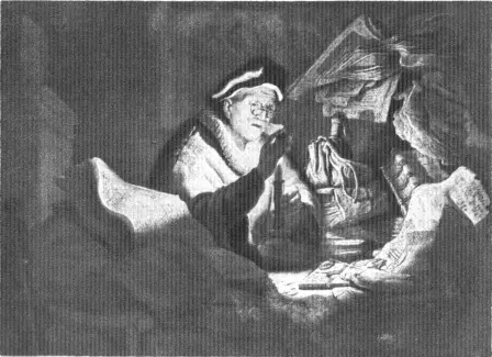 Меняла 1627 г Автопортрет 1629 г Уже в портретах этого периода Рембрандт - фото 3