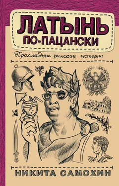 Никита Самохин Латынь по-пацански. Прохладные римские истории обложка книги