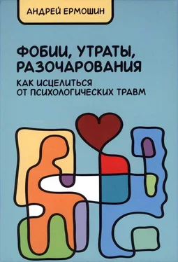 Андрей Ермошин Фобии, утраты, разочарования. Как исцелиться от психологических травм обложка книги