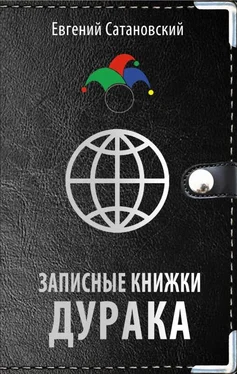 Евгений Сатановский Записные книжки дурака обложка книги