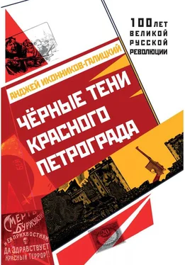 Анджей Иконников-Галицкий Чёрные тени красного Петрограда обложка книги