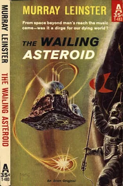 Мюррей Лейнстер The Wailing Asteroid обложка книги