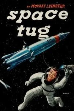 Мюррей Лейнстер Space Tug обложка книги