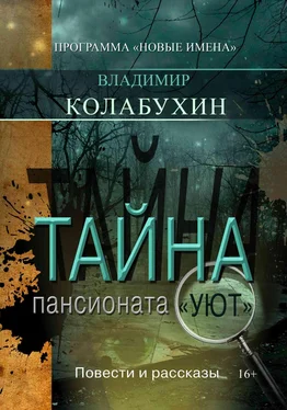 Владимир Колабухин Тайна пансионата «Уют» обложка книги