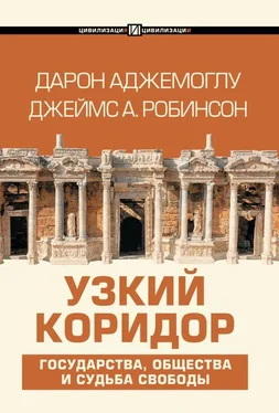 Дарон Аджемоглу Узкий коридор обложка книги