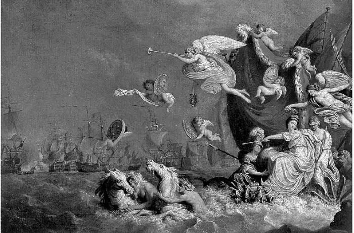 Т Роде Аллегория на Чесменскую победу 1771 г В Русскотурецкой войне - фото 134