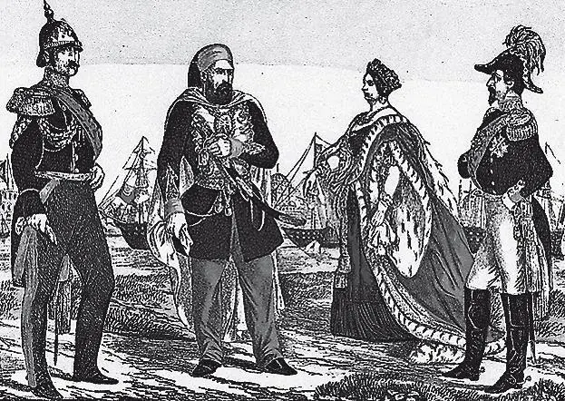 Николай I султан Махмуд III королева Виктория и Наполеон III Английская - фото 209