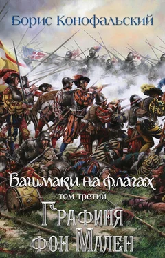 Борис Конофальский Башмаки на флагах. Том третий. Графиня фон Мален обложка книги