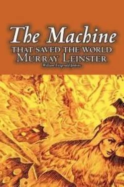 Мюррей Лейнстер The Machine That Saved The World обложка книги