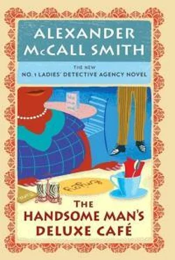 Александр Макколл Смит The Handsome Man's De Luxe Café обложка книги