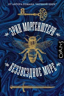 Эрин Моргенштерн Беззвездное море [litres] обложка книги