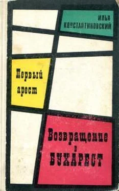 Илья Константиновский Первый арест. Возвращение в Бухарест обложка книги