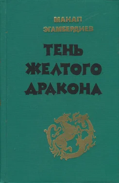 Монап Эгамбердиев Тень Желтого дракона обложка книги