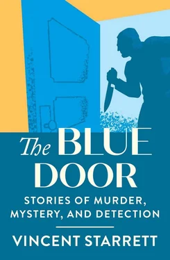 Vincent Starrett The Blue Door обложка книги