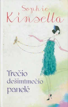 Sophie Kinsella Trečio dešimtmečio panelė обложка книги