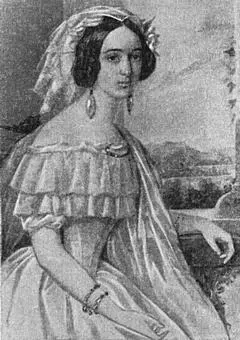 А О СМИРНОВАРОССЕТ Акварель 1844 г В 1849 году А О Смирновой было 38 - фото 104