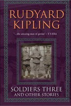 Rudyard Kipling Soldiers Three обложка книги