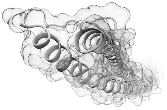 Эта модель показывает молекулярную структуру белка кератина который - фото 41