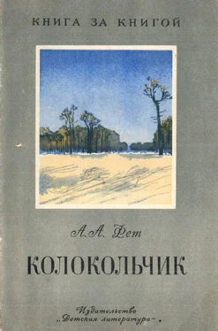 Афанасий Фет Колокольчик обложка книги