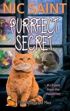 Ник Сайнт Purrfect Secret обложка книги