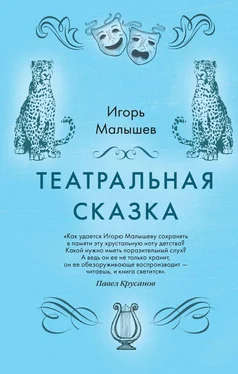 Игорь Малышев Театральная сказка обложка книги