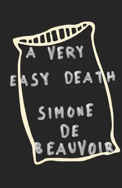 Simone de Beauvoir A Very Easy Death обложка книги