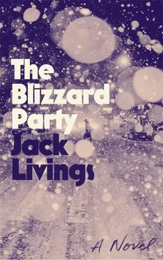 Jack Livings The Blizzard Party обложка книги