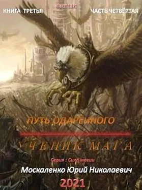 Юрий Москаленко Путь одарённого. Ученик мага. Книга 3. Часть 4 обложка книги