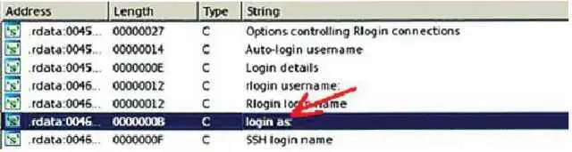 Puc 829 Ссылка на строку login as После нахождения нужной строки дважды - фото 175