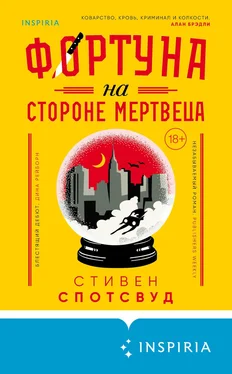 Стивен Спотсвуд Фортуна на стороне мертвеца обложка книги