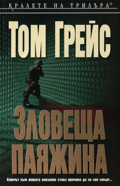 Том Грейс Зловеща паяжина обложка книги