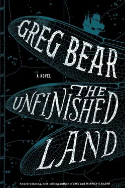 Грег Бир The Unfinished Land обложка книги