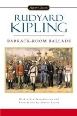 Джозеф Киплинг Barrack Room Ballads обложка книги