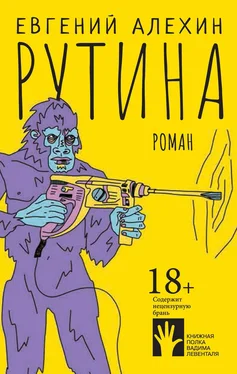 Евгений Алёхин Рутина обложка книги