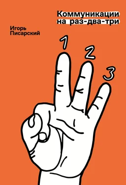 Игорь Писарский Коммуникации на раз-два-три обложка книги