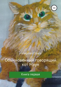 Ольга Назарова Обыкновенный говорящий кот Мяун обложка книги