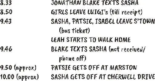 And its all there in black and white The bus ticket the driver the - фото 36