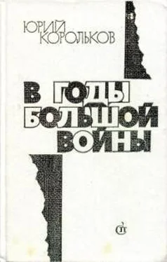 Юрий Корольков В годы большой войны обложка книги